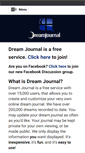 Mobile Screenshot of dreamjournal.net